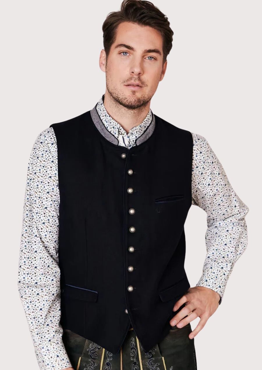 Traditional Vest for Men – Perfect for Oktoberfest and Cultural Events