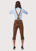 Women’s Bavarian bundhosen outfit ideal for Oktoberfest