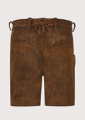 Authentic women's lederhosen with a modern twist, featuring premium leather and intricate embroidery.