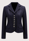Elegant Women’s Trachten Jacket for Oktoberfest with stylish button detailing and green accents